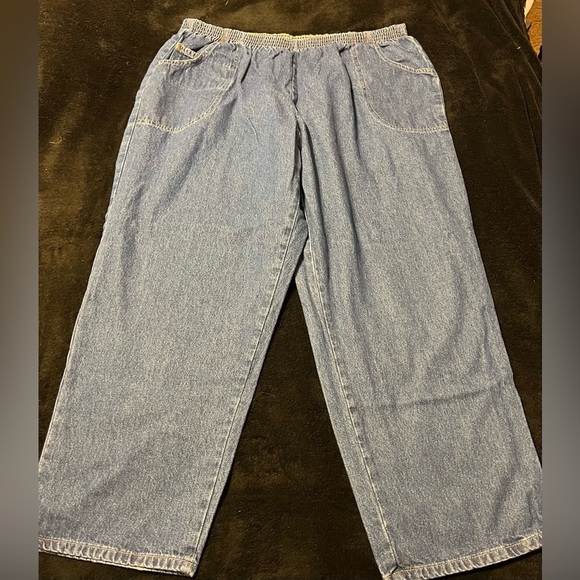 Cabin Creek Denim - Vtg 90s Cabin Creek Dark Blue Denim Relaxed Fit Women’s Jeans 22WP